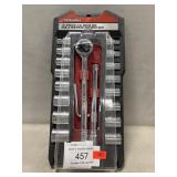 Hyper Tough 18 Piece Metric Socket Set