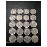 (20) U.S. Silver Dimes