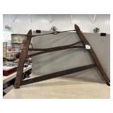 Antique Wooden Buck Saw