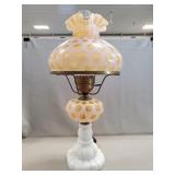 (1) Vintage Fenton Honeysuckle Opalescent Coin
