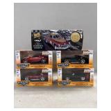 (5) Die-Cast Cars