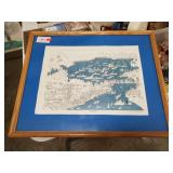 (1) Framed Print (21"×17")