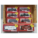 (8) Assorted HO Scale Model Train Cars
