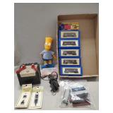 Tray Lot Of Assorted "N" Scale Model Train Cars,