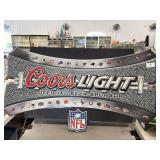 NFL Coors Light Large Metal Sign