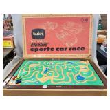 Vintage Tudor Electric Sports Car Race Set