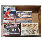 (4) Assorted Boxes Of Baseball & Football Cards