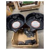 (2) New Oil Pans w/More