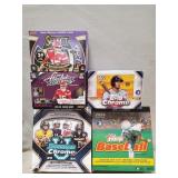 (5) Assorted Baseball & Football Cards