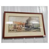 Framed Art Work Robert Randall Burket American