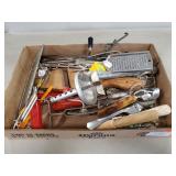 Tray Lot Of Assorted Vintage Kitchen Utensils