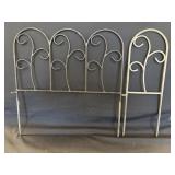 Garden Fencing, Heavy Metal, Approximately 49