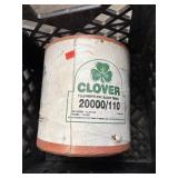 Spool of  Poly Baler Twine with milk crate