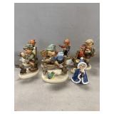 (8) Goebel Figures (Some Damaged)