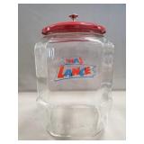 (1) "LANCE" Cracker 8-Sided Glass Countertop