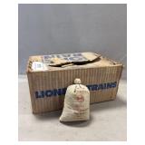 Box of Lionel Artificial Coal Bags