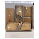 (3) Slaw Cutters w/ Dough Board