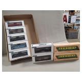 (9) Assorted HO Scale Model Train Cars