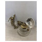 Brass Oil Lamp Holder