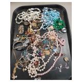 Tray Of Assorted Jewelry