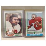 (2) NFL Football Cards