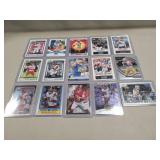 (15) Assorted NFL Football Cards
