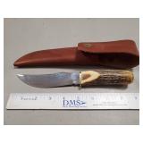(1) Case xx Knife w/ Leather Sheath