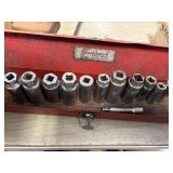 Misc. Deep Well Sockets. Mostly 3/8" Drive
