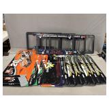 NASCAR License Plates w/Sport License Plate Covers
