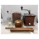 Spice Box, Coffee Grinder w/More