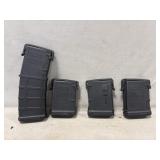 (4) 5.56 AR Magazines