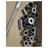 Misc. 1/2" Drive Sockets, Speed Wrenches