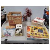 Box Lot Of Assorted Vintage Items (Review Photos)