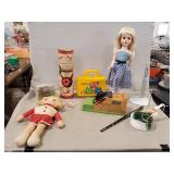 Box Lot Of Assorted Vintage Toys &More