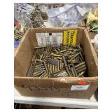 Large Box of Live Ammunition and Clips