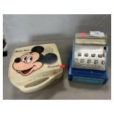 Vintage Mickey Mouse Phonograph, Tom Thumb Cash