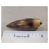 (1) Small Antique Colonial Salt Horn