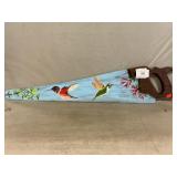 Handpainted Hand Saw