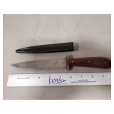 (1) Pima Knife w/ Metal Sheath