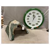 John Deere B.O. Clock, Cardboard Train Tunnel