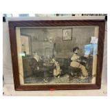 Vintage ï¿½Antique Memoriesï¿½ Print (Water Damaged)
