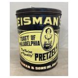 Reismanï¿½s Pretzel Tin