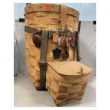 Vintage Adirondack Trapperï¿½s Basket