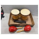 Bongos, Claves, Maracas