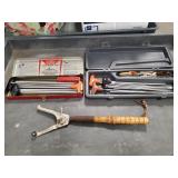 (1) Vintage Clay Pigeon Trap Thrower & (2) Gun