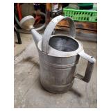 (1) Vintage Galvanized Water Sprinkling Can
