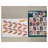 (2) Sheets Of U.S. Postal Service Stamps