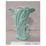 (1) Vintage McCoy Pottery Vase (9.5" Tall)