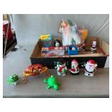 Wind-Ups, NOS Toys, Crayons, Rolling Pin & More