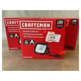 (3) New Craftsman 1000 Lumens LED Worklights